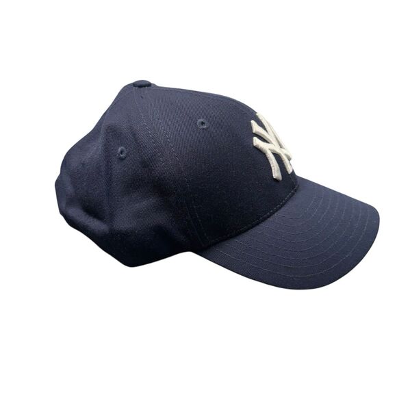 New York Yankees Strapback Cap Hat Navy Blue MLB Genuine Merchandise One Sz NEW - Picture 4 of 11